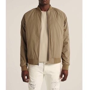 NWT Abercrombie & Fitch Military Bomber Jacket